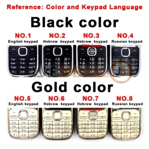 Nokia C2-01 Keypad Cover for Nokia Phone 5 c4fe52b8c7eb45ae contrasted