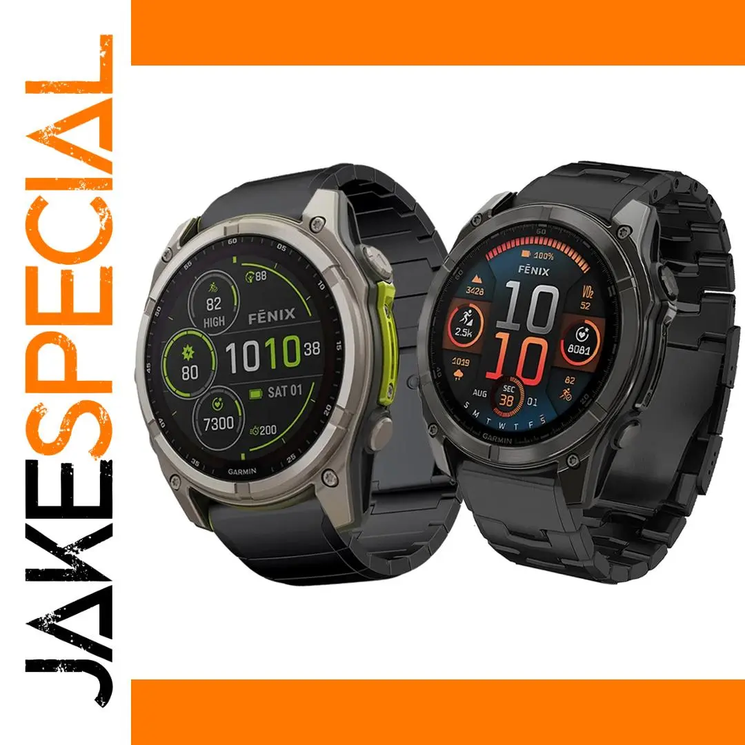 Titanium Watch Strap for Garmin Fenix Series 1 Titanium Watch Strap for Garmin Fenix Series