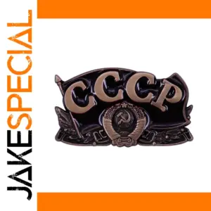 Soviet Union CCCP Lapel Pin Unisex Copper Style