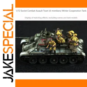1/72 Soviet Combat Assault Team Miniatures Set