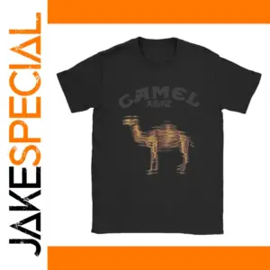 Camel Mirage Graphic T-shirt for Casual Wear