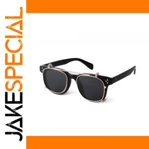 Vintage Steampunk Clip-On Sun Glasses S9177D