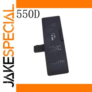 Canon EOS 550D HDMI and Audio Port Cover