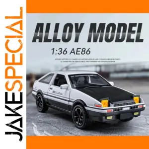 1:36 Alloy Initial D AE86 Diecast Car Model