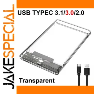 USB C 3.0 2.5 Inch SATA HDD Enclosure