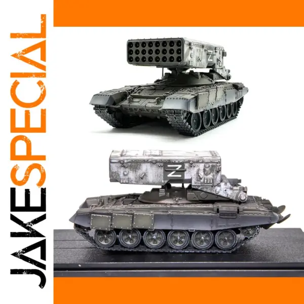 1:72 Scale Russian TOS-1 Rocket Launcher Model