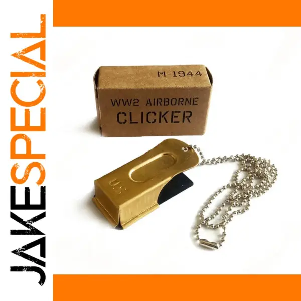 WW2 US Army Airborne Clicker D-Day Normandy Signal Device