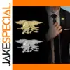 Seal Team Eagle Trident Anchor Brooch for Navy Fans