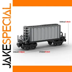 MOC Building Blocks Train Carriage Model