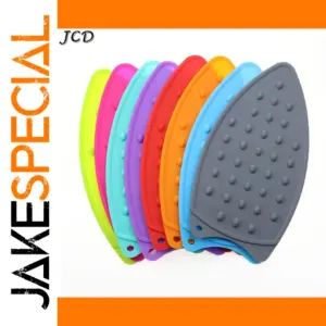 Foldable Silicone Iron Rest Stand for Safe Ironing