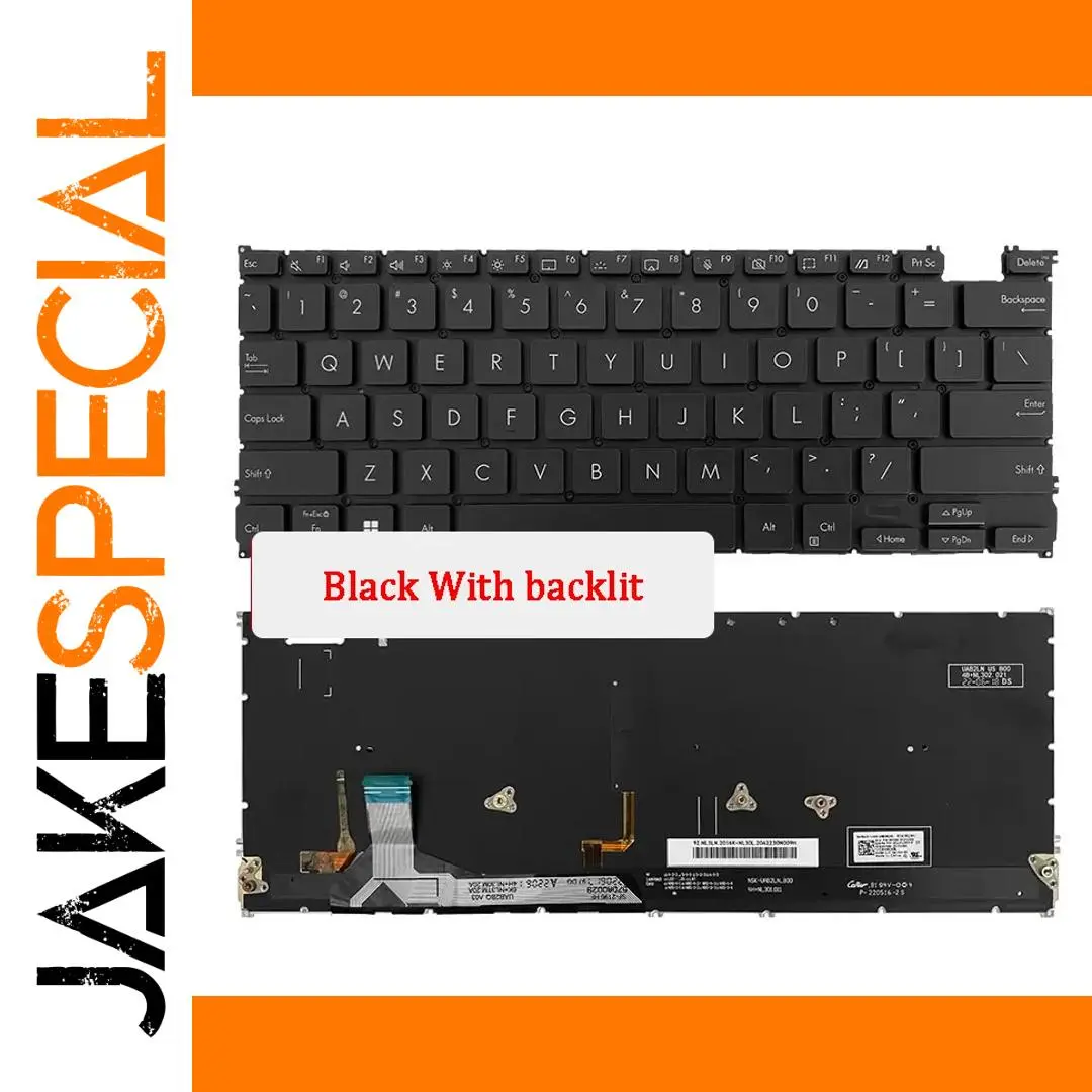 Asus Zenbook14 OLED Laptop Keyboard Replacement 1 Asus Zenbook14 OLED Laptop Keyboard Replacement