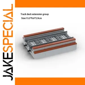 Track Deck Extension Group for Model Trains