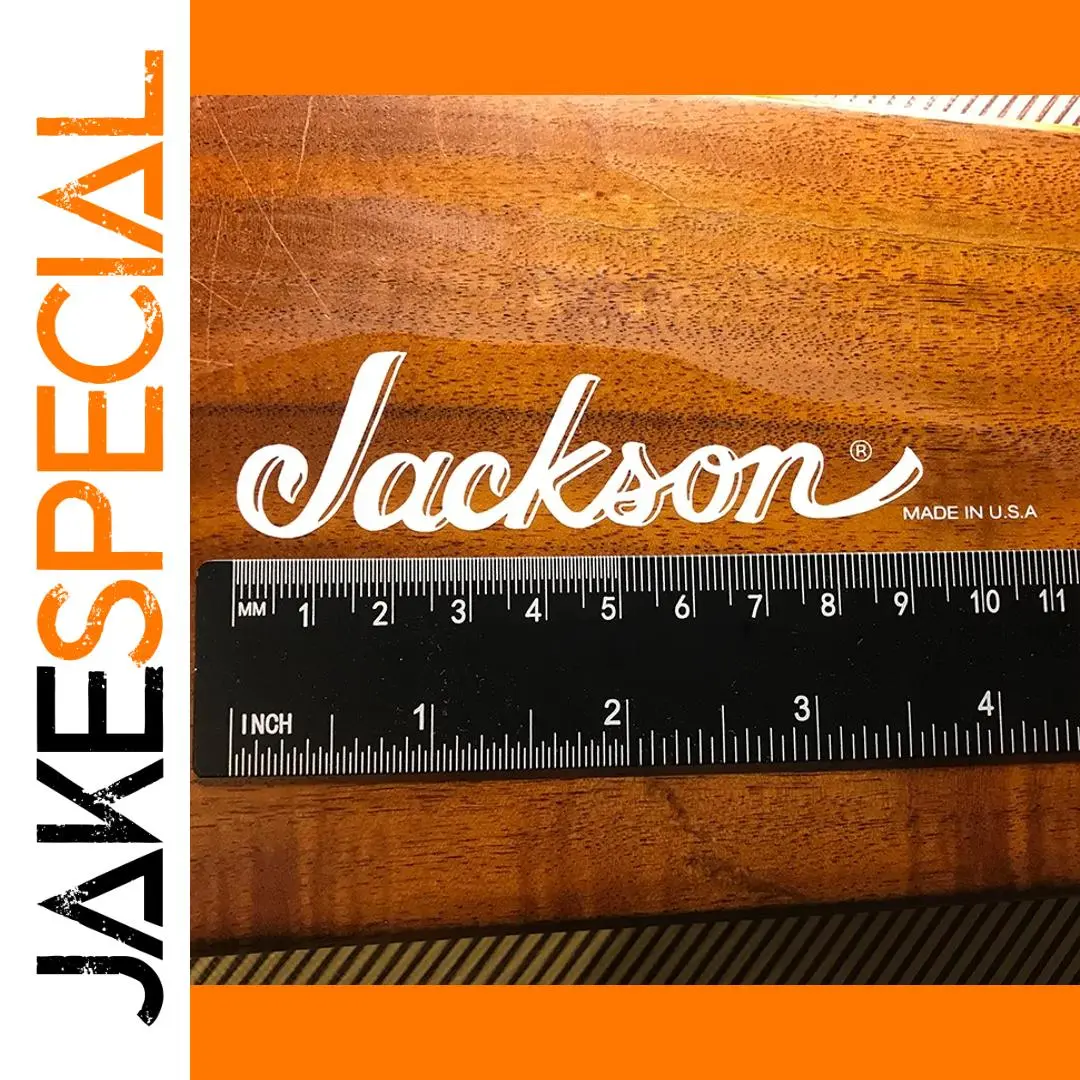 Set of 3 Jack CHAR Guitar Headstock Decals 1 Set of 3 Jack CHAR Guitar Headstock Decals