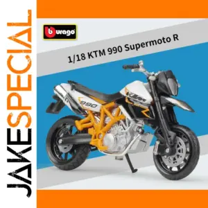 KTM 990 Supermoto R 1/18 Scale Model Motorcycle