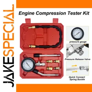 Engine Compression Tester Kit 0-300 PSI