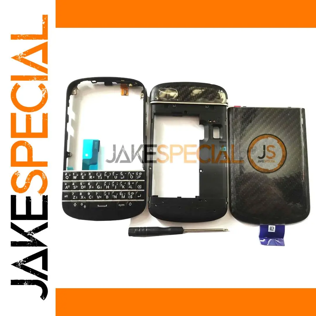 Black Q10 Full Housing and Keypad Replacement for Blackberry Q10 1 Black Q10 Full Housing and Keypad Replacement for Blackberry Q10