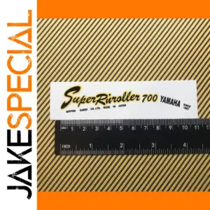 3Pcs Yamaha SuperRiroller 700 Guitar Decals