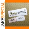 3Pcs Fender Stratocaster Headstock Decal Set
