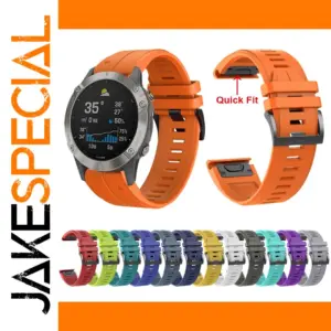 Soft Silicone Watch Band for Garmin Fenix Series