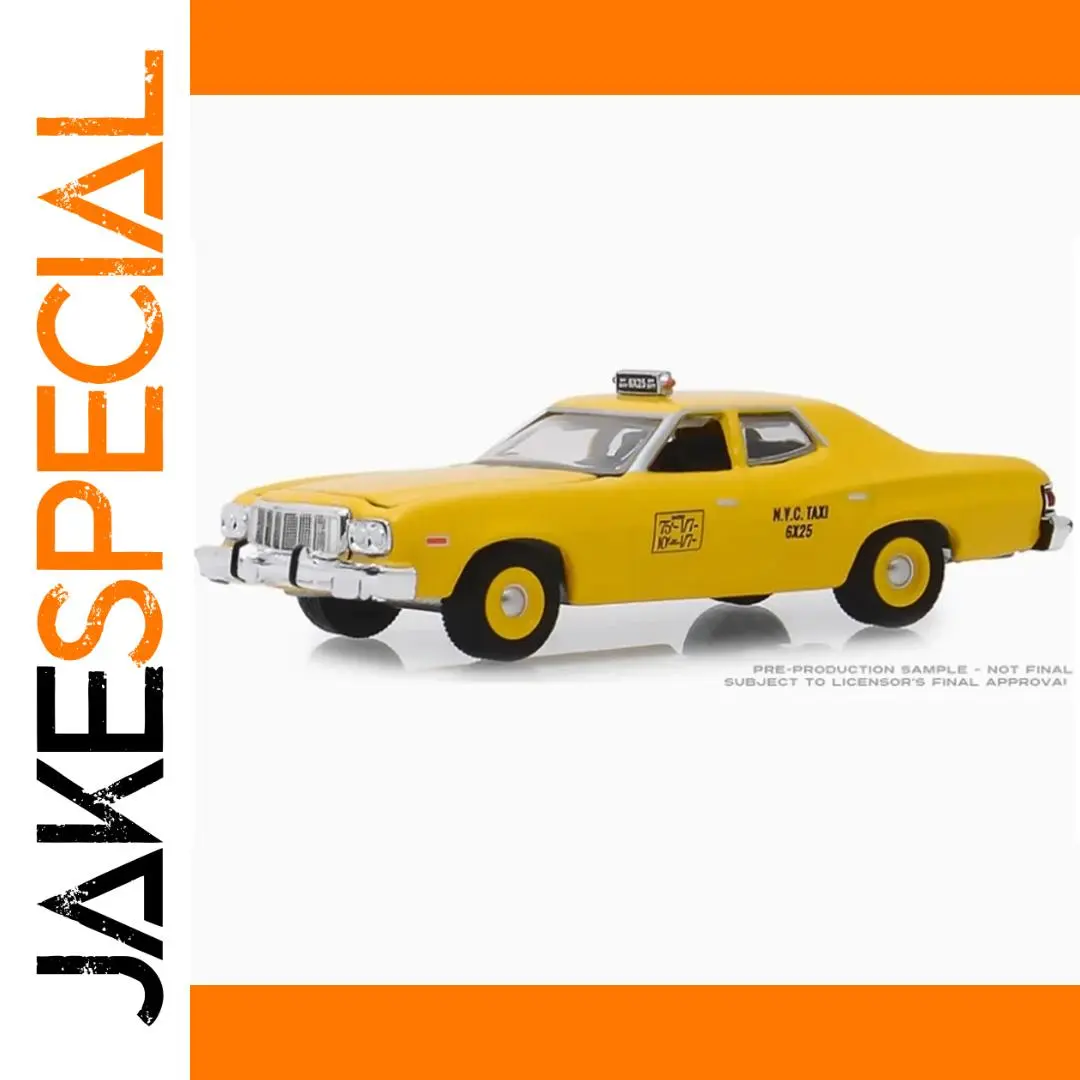 1975 Ford Torino Taxi 1:64 Diecast Model Car 1 1975 Ford Torino Taxi 1:64 Diecast Model Car