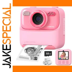Kids Instant Print Camera with Dual Lens 32G