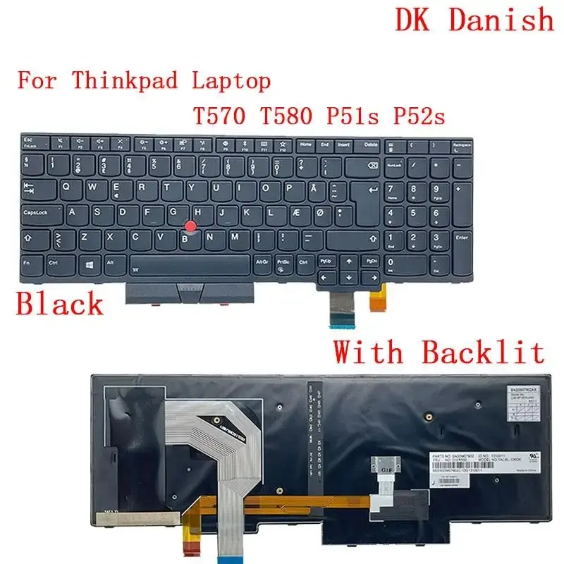 Lenovo ThinkPad T570 P51S Backlit UK Keyboard 8 Lenovo ThinkPad T570 P51S Backlit UK Keyboard - Image 8