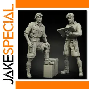 1/35 Resin British Figure Kit Set Unassembled