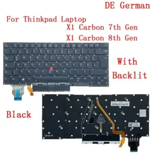 Backlit Keyboard for Lenovo ThinkPad X1 Carbon 7th-8th Gen 31 ca2aa8ef no logo
