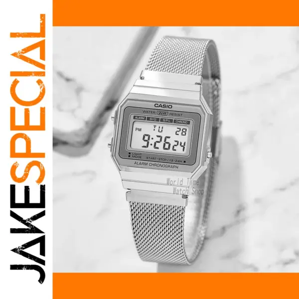 Casio A700WM-7A Digital Wristwatch for Men