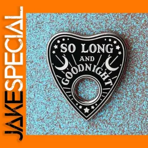 So Long and Goodnight Brooch Pin