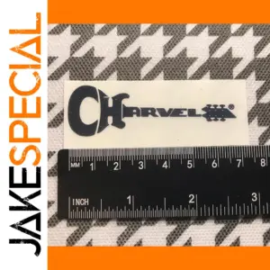 Charvel Logo Headstock Decals Set of 2