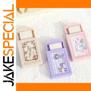 Magical Rubber Eraser with Fun Case