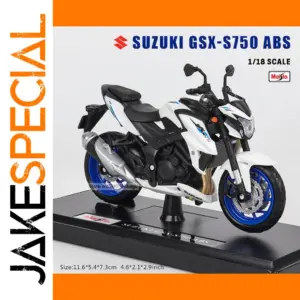 Maisto Suzuki GSX-S750 Diecast Motorcycle 1:18