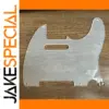 Transparent 3 Ply 8 Hole Guitar Pickguard