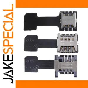 Hybrid Dual SIM Card Adapter for Smartphones