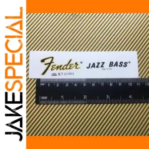 3-Pack Jazz Bass Headstock Decal Stickers