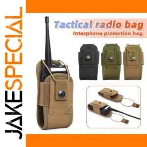 Tactical Molle Radio Pouch for Walkie Talkies