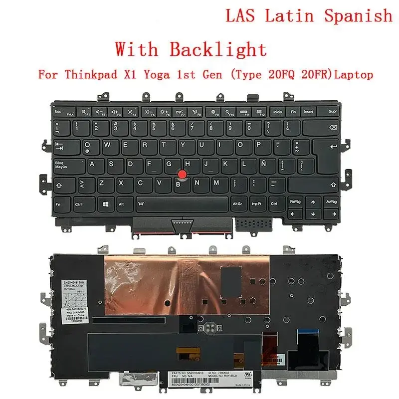 Lenovo ThinkPad X1 Yoga Backlit Keyboard 7 Lenovo ThinkPad X1 Yoga Backlit Keyboard - Image 7
