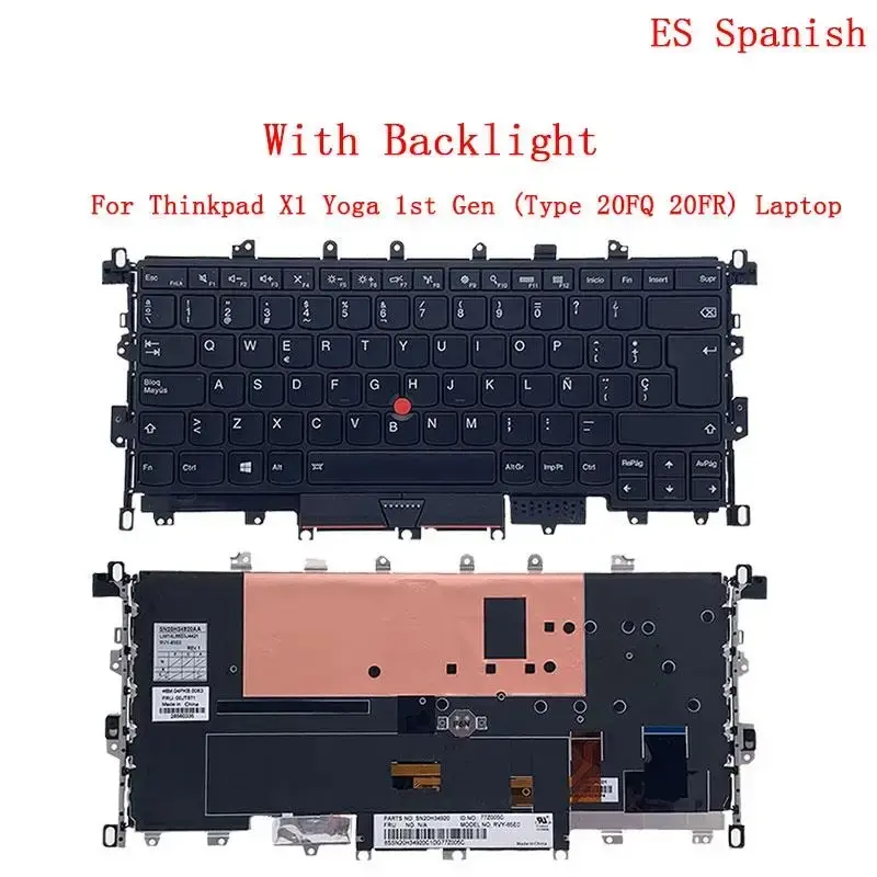 Lenovo ThinkPad X1 Yoga Backlit Keyboard 8 Lenovo ThinkPad X1 Yoga Backlit Keyboard - Image 8