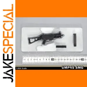 1/6 Scale UMP45 SMG Model with Accessories