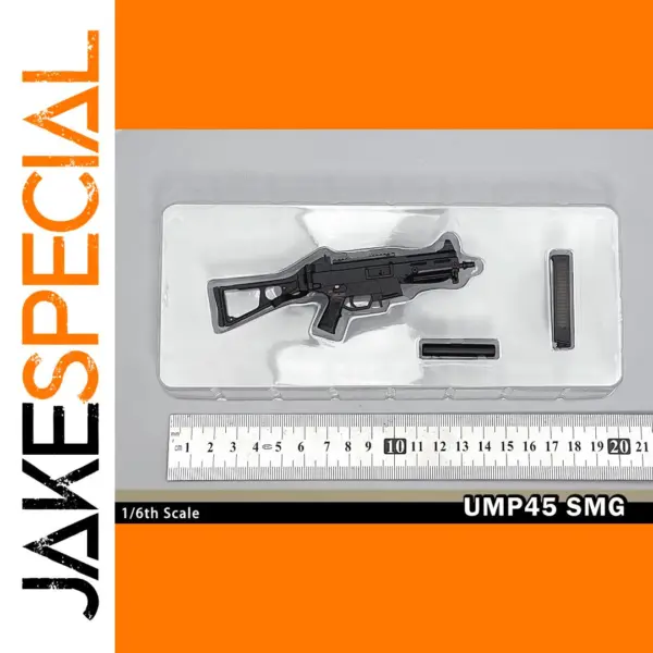 1/6 Scale UMP45 SMG Model with Accessories