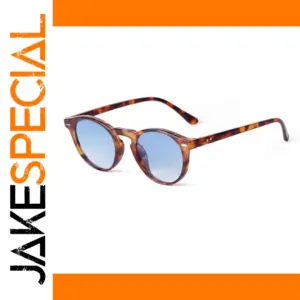 Gradient Blue Round Sunglasses S22731