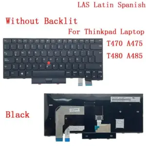 Lenovo ThinkPad T470 T480 Latin Spanish Keyboard 40 ccebb58a no logo