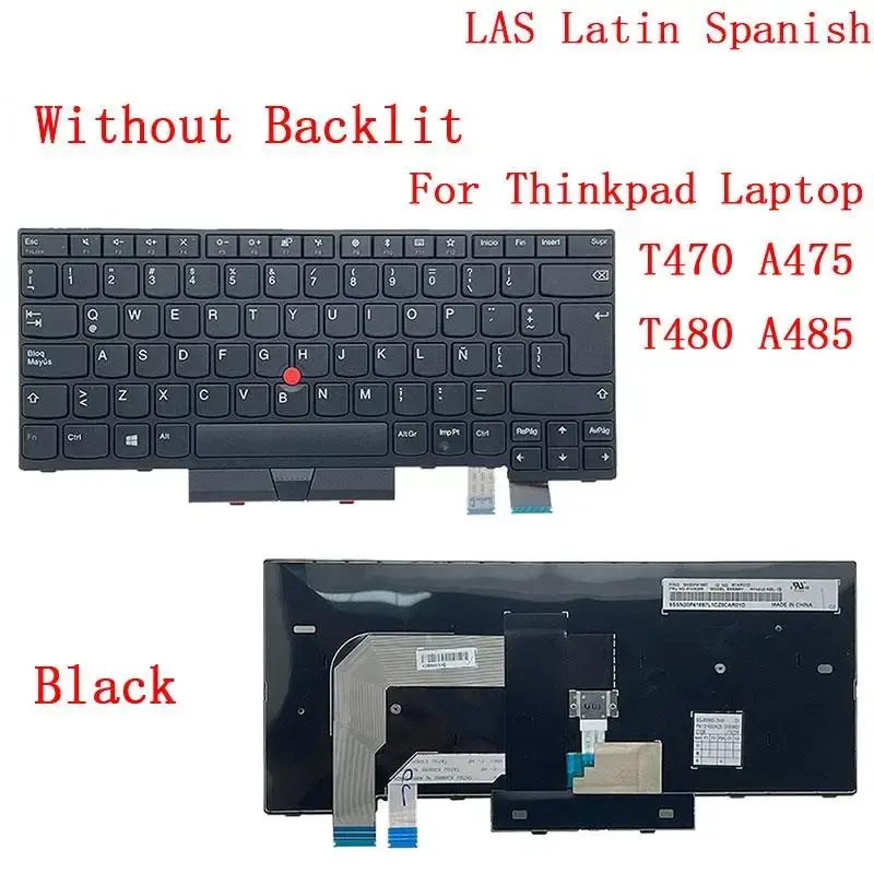Lenovo ThinkPad T470 T480 Latin Spanish Keyboard 20 Lenovo ThinkPad T470 T480 Latin Spanish Keyboard - Image 20