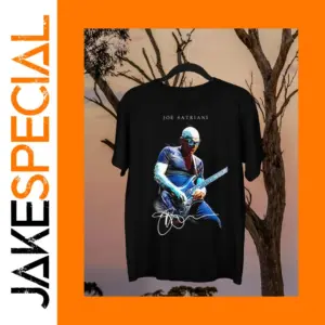 Joe Satriani Signature Graphic T-Shirt for Fans Men