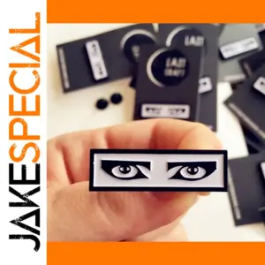 Siouxsie Eyes Goth Enamel Brooch Pin Badge