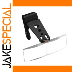 Foldable Clip-On Reading Magnifier for Glasses