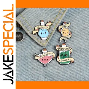 Felix Felicis Enamel Pins Brooch Set Unisex