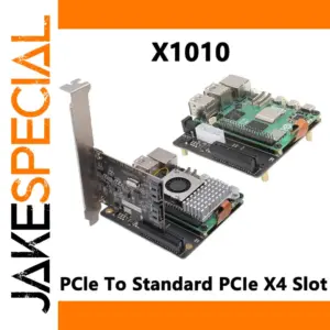 Raspberry Pi 5 PCIe Expansion Board X1010