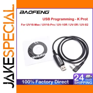 Baofeng UV-5R USB Programming Cable for Radios